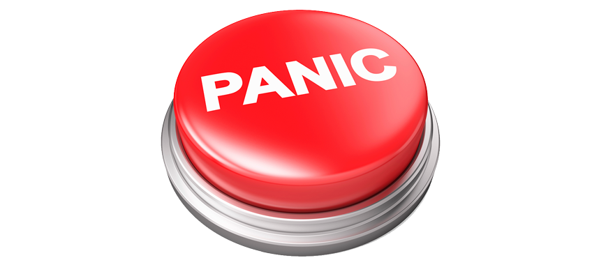 no panic button