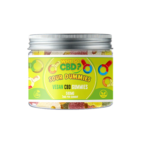 Why So CBD? Assorted 500mg Broad Spectrum CBD Small Vegan Gummies - Image 5